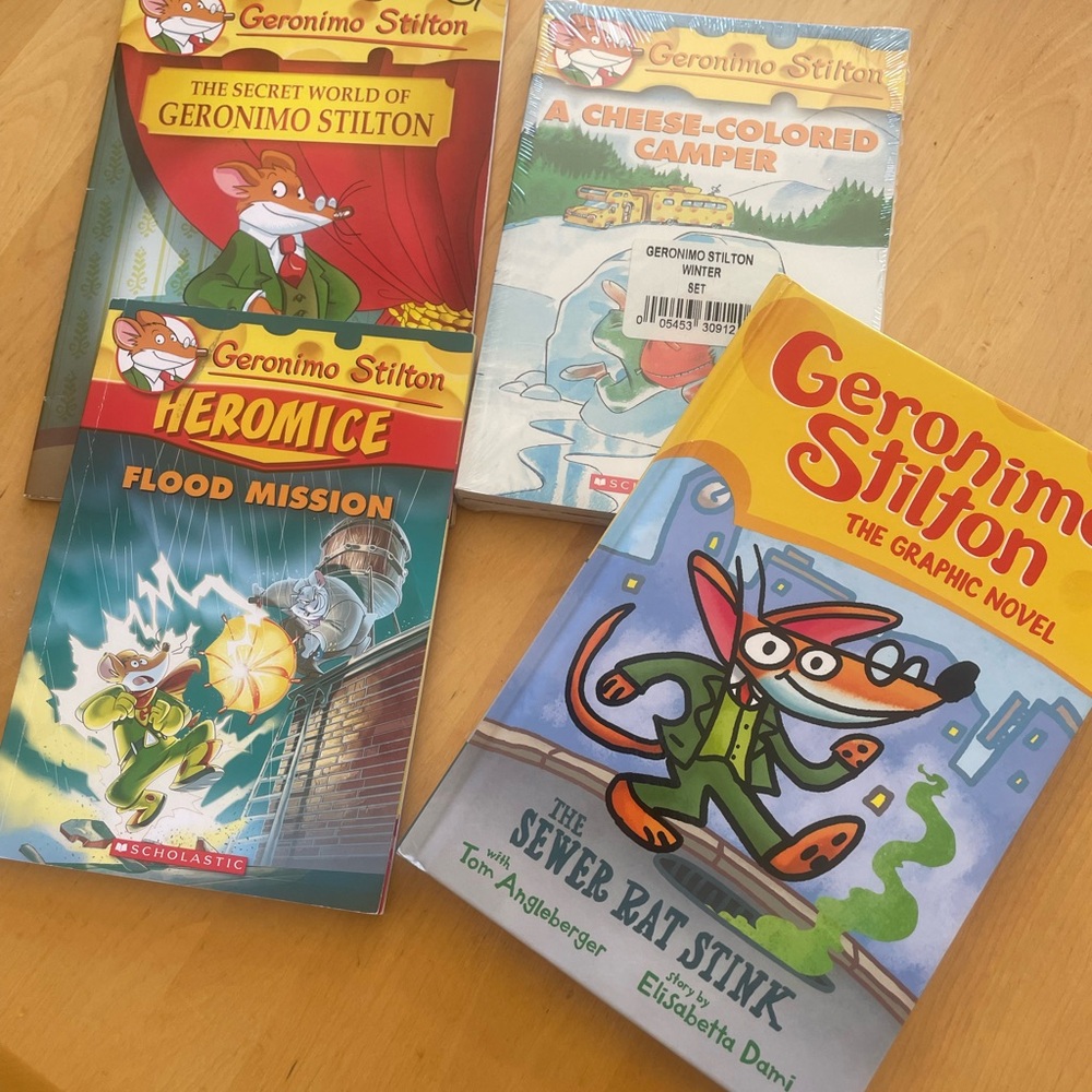 Geronimo Stilton Book Bundle (5)